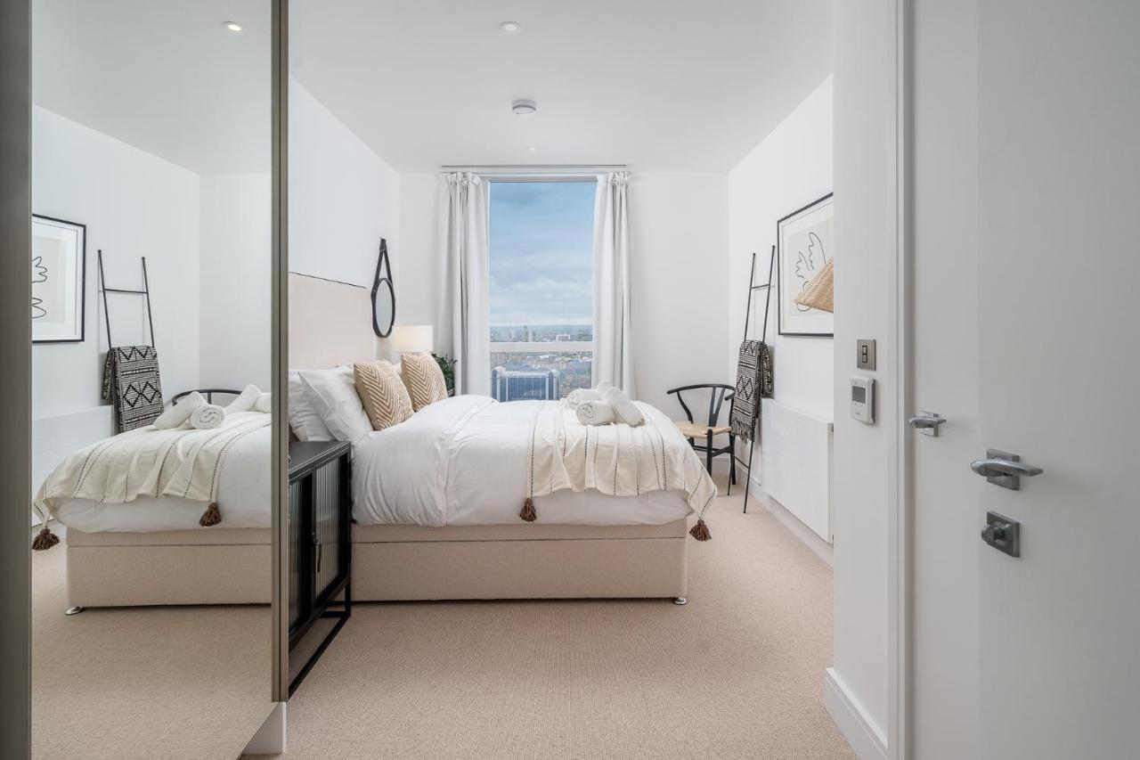 Luxurious Spacious 2Bed Suites Skyline River Views By Canary Wharf Лондон Экстерьер фото