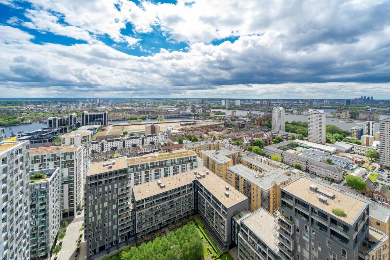 Luxurious Spacious 2Bed Suites Skyline River Views By Canary Wharf Лондон Экстерьер фото