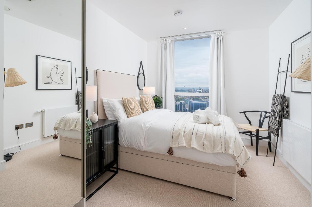 Luxurious Spacious 2Bed Suites Skyline River Views By Canary Wharf Лондон Экстерьер фото
